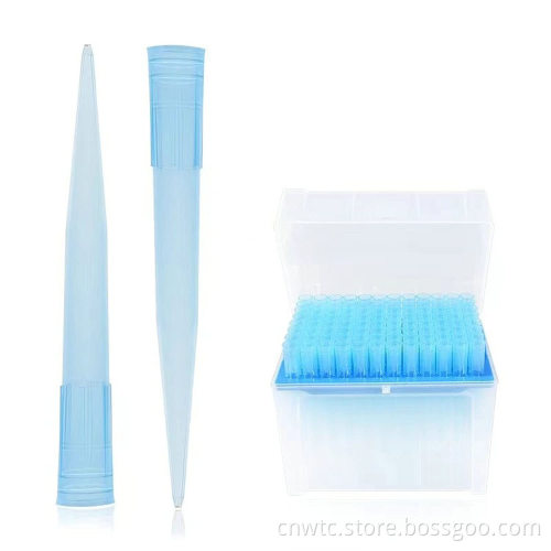 Disposable Pipette Tips: 200ul, 1000ul Universal Type Blue Yellow with Filter